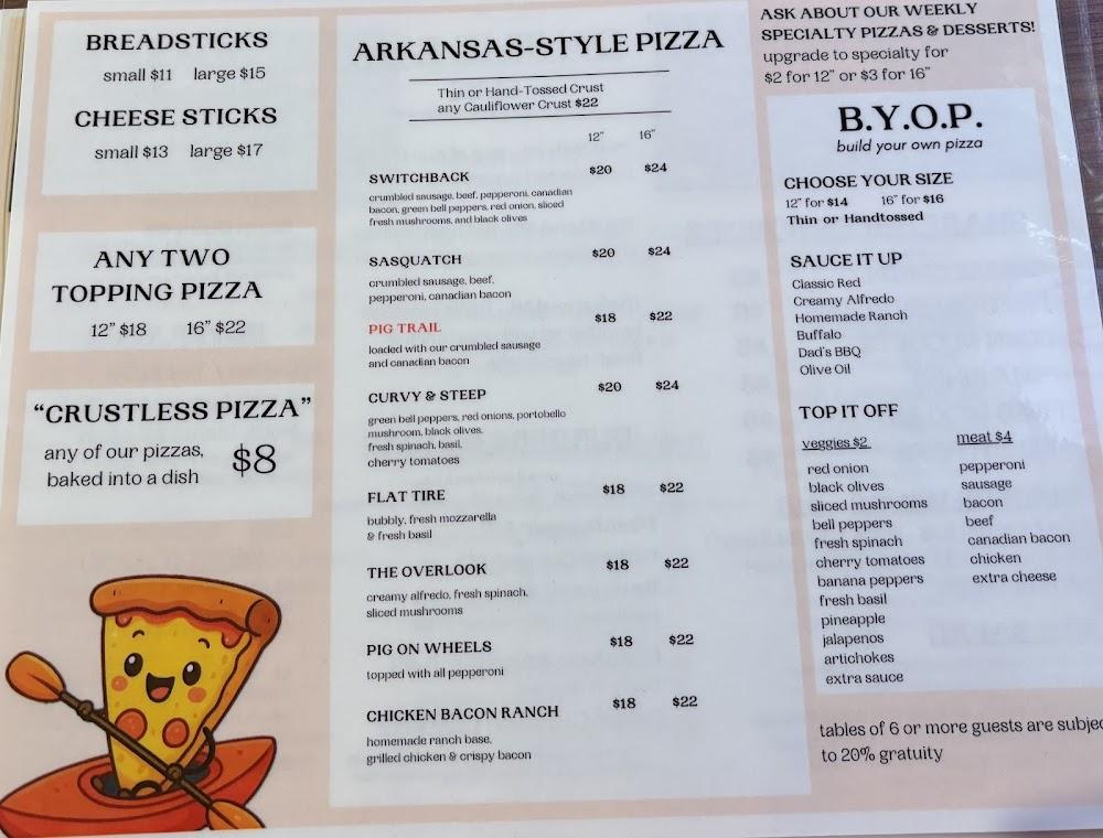 Paradise Pizza Pub Menu image 2